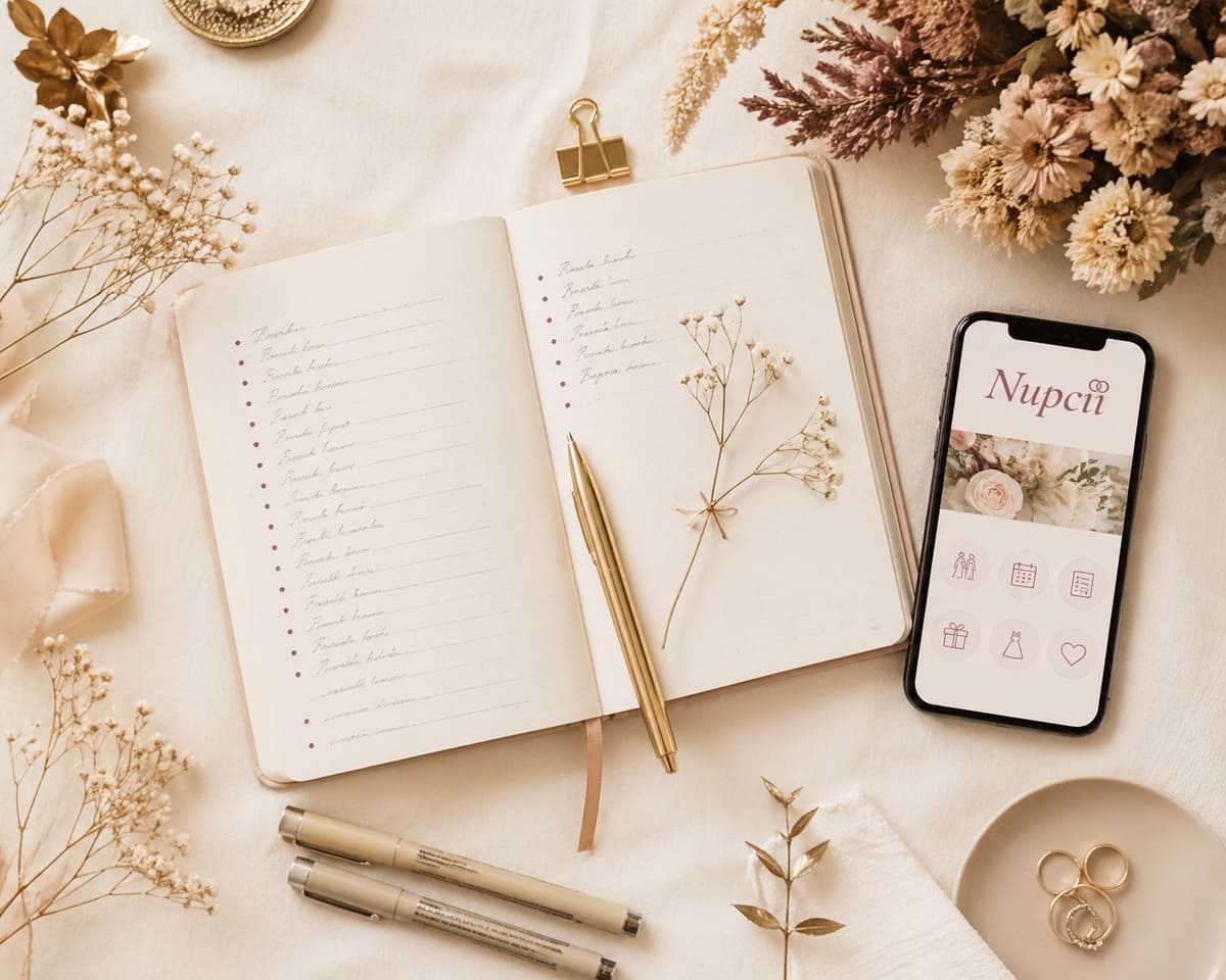 Lista de invitados para boda — cómo organizarla sin volverse loco